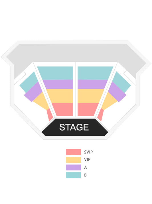Event Admission Ticket - 门票（SVIP / VIP / General A / General B）