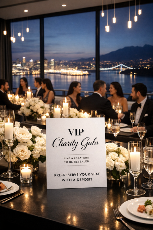 VIP Charity Gala Reservation Deposit – VIP慈善晚宴定金